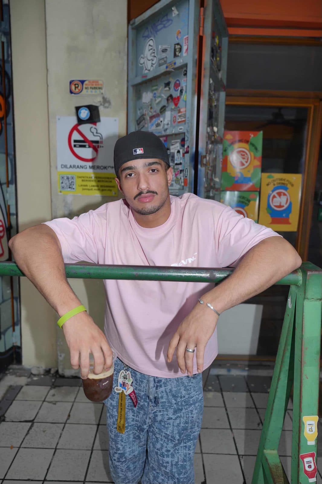 SCVN.01 — the powder heavyweight tee, worn